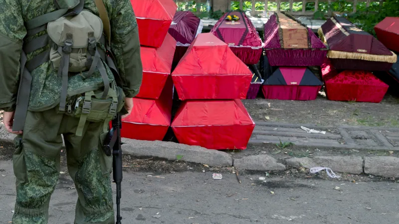 Oběti bojů na Ukrajině