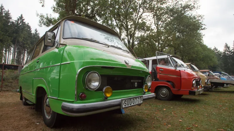 Oslava 50 let Škody 1203 v Dolní Kalné