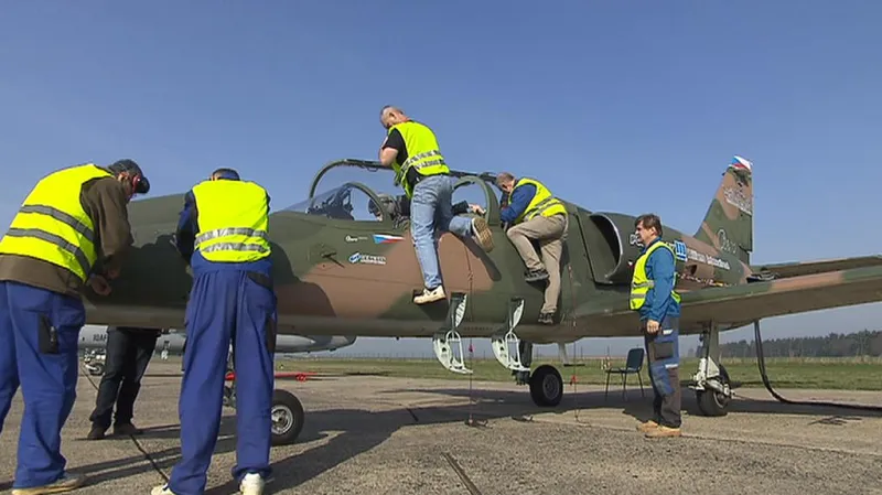 Letecké zkoušky L-39 Albatros NG
