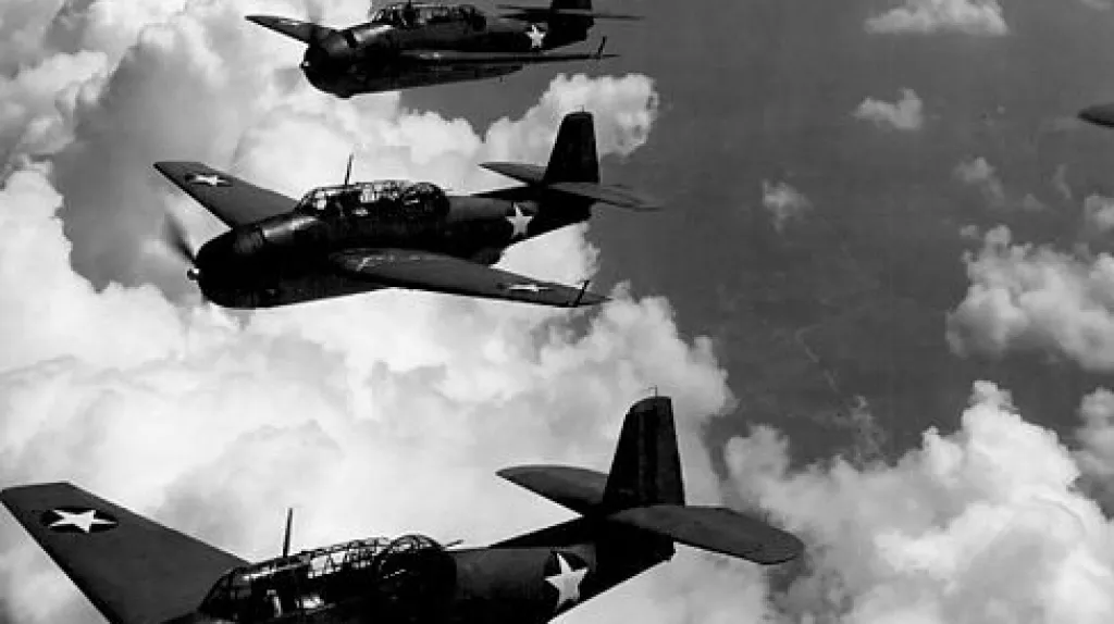Letka letounů Grumman TBF Avenger