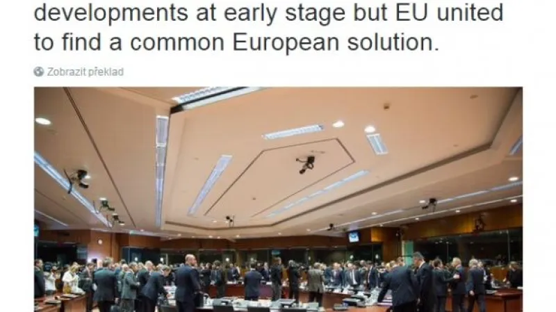 Estonský premiér si pochvaluje dnešní jednání Zdroj: Twitter