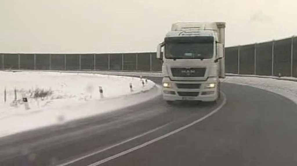 Kamion u Bělotína