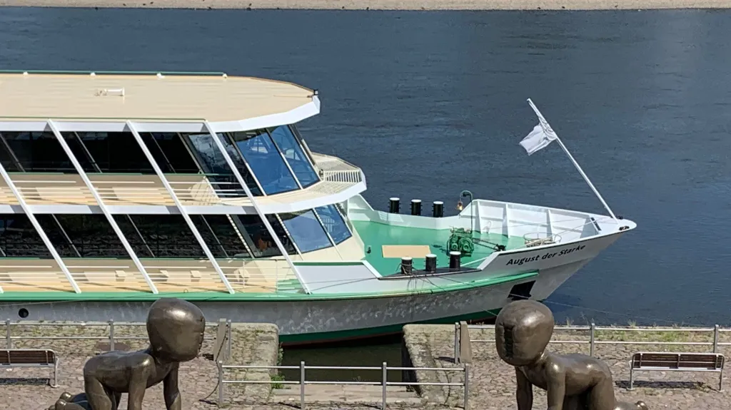 Mimina Davida Černého v Drážďanech