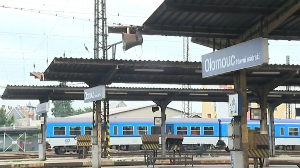 Hlavní nádraží v Olomouci
