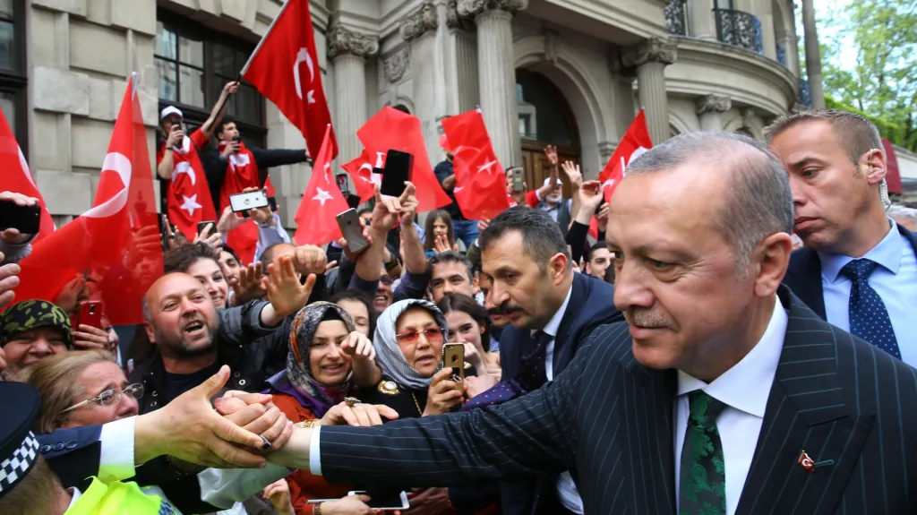 Turecký prezident Recep Tayyip Erdogan