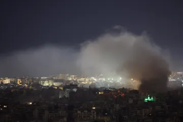 Při izraelském úderu zahynulo nejméně dvanáct zdravotníků, uvádí Libanon