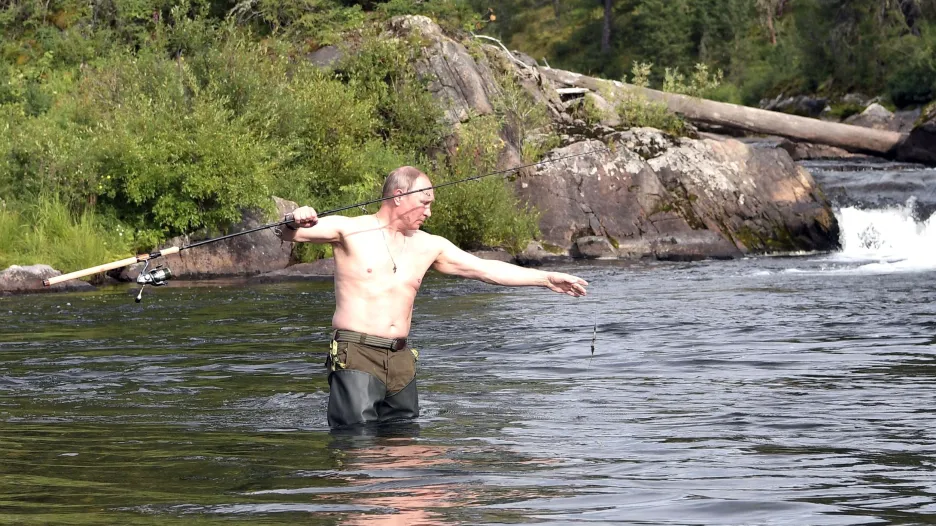 Vladimir Putin na dovolené