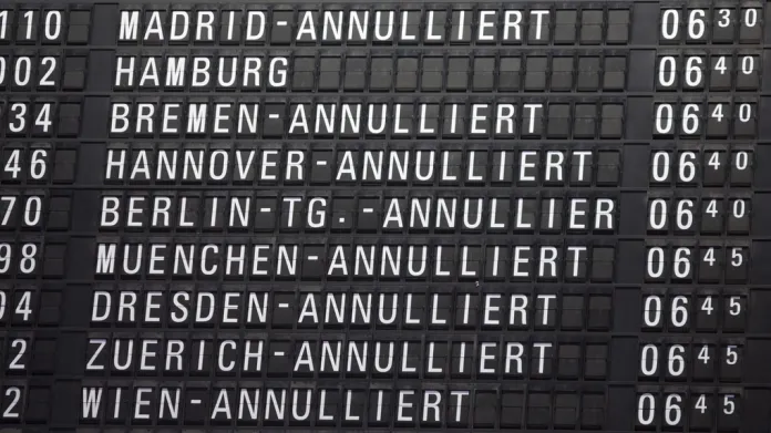 Letoví dispečeři ve Frankfurtu zažili klidnější směnu