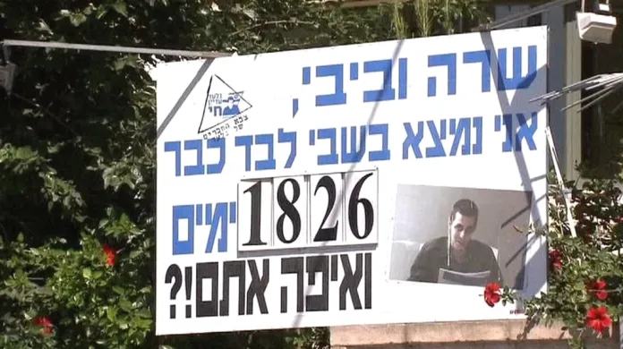 Manifestace na podporu Gilata Šalita