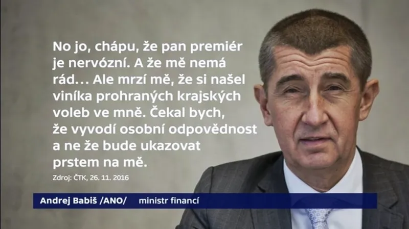 Reakce Andreje Babiše