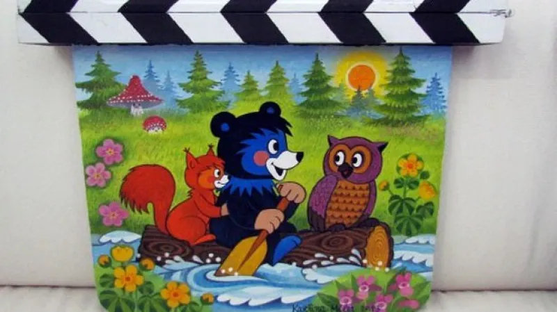 Malované klapky v Divadle Hybernia