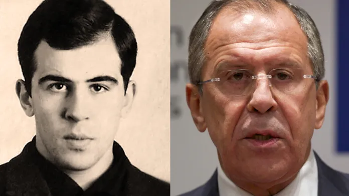 Sergej Lavrov zamlada... a dnes