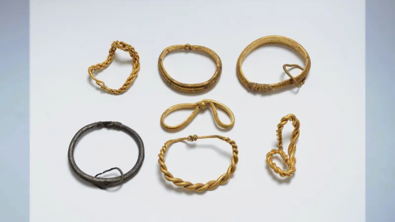 Vikingský poklad nalezený v Dánsku