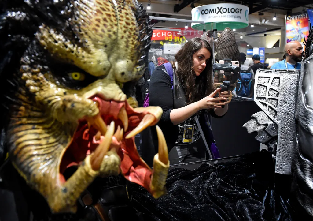 Mezi účastniky nemohl chybět ani Predátor