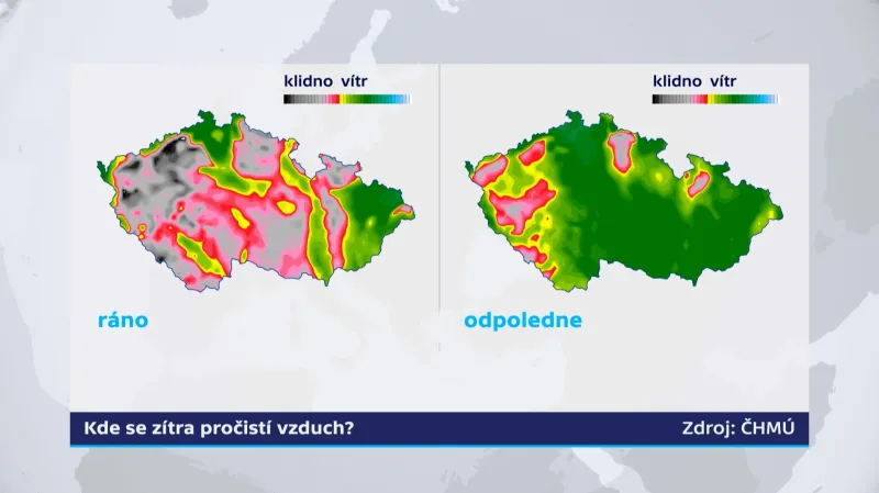 Jak se zítra pročistí vzduch
