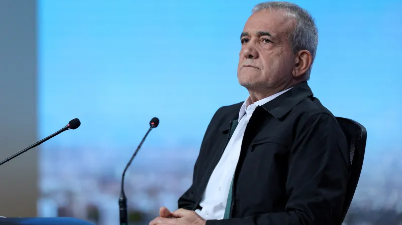 Íránský prezident Masúd Pezeškján