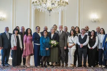 Prezident se sešel s romskými koordinátory