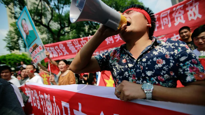 Protijaponské protesty v Číně