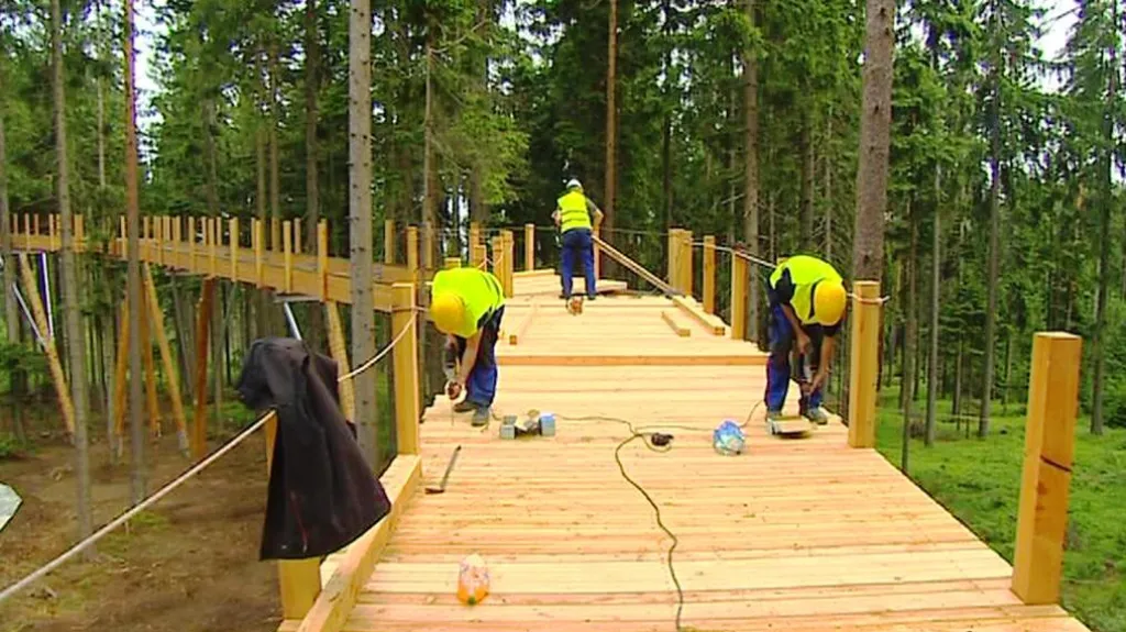 Stezka korunami stromů