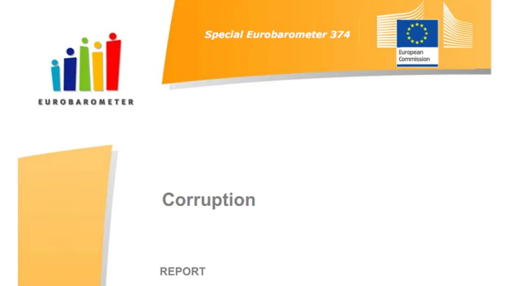 Eurobarometr o vnímání korupce