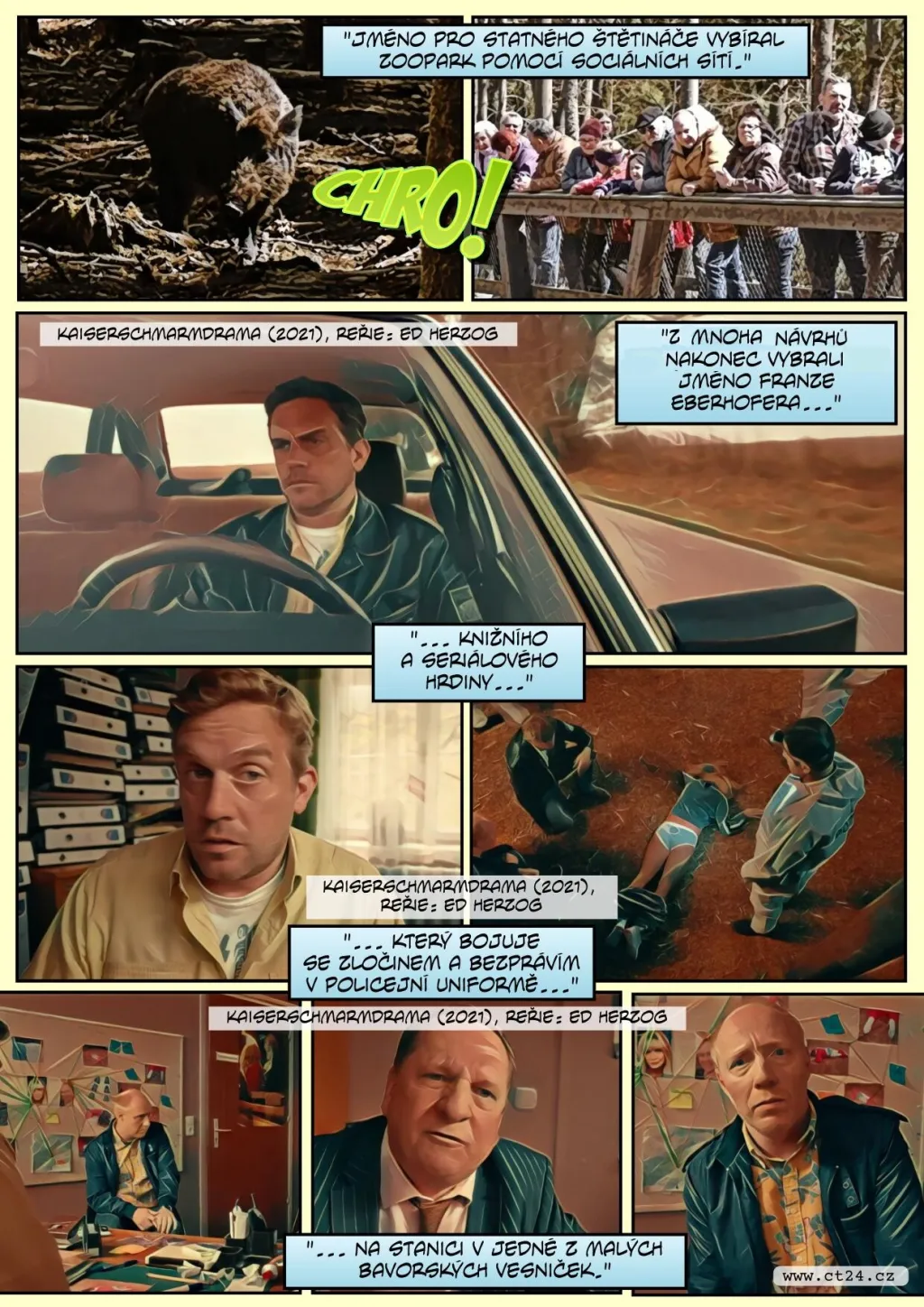 Divočák Putin si bude muset zvykat na nové jméno. To původní už se v zooparku zdráhají vyslovit