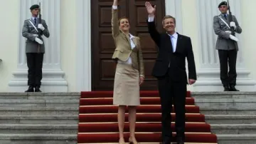 Německý prezidentský pár