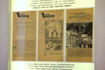 Americký astronaut vynese do vesmíru časopis, který psali židovští chlapci v Terezíně