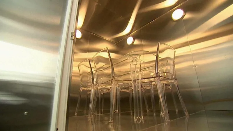 Tajná místnost na ukrajinském ministerstvu daňové správy