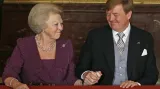 Princ Willem-Alexander a královna Beatrix