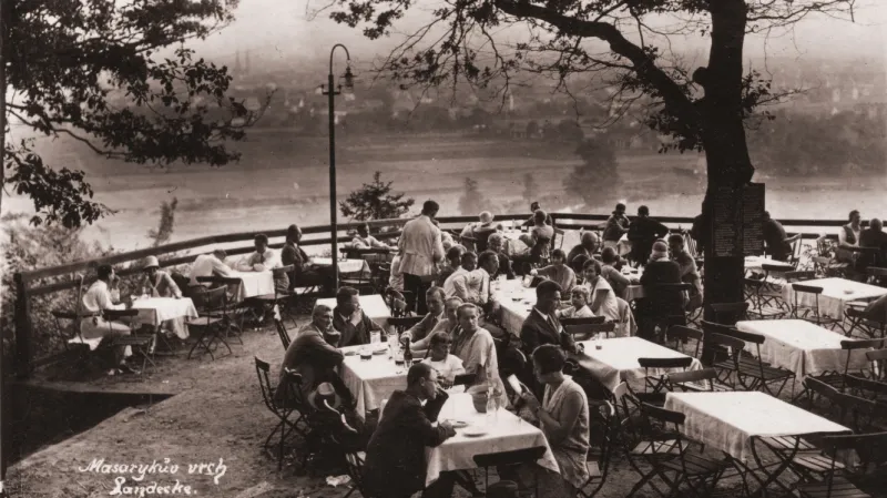 Bývalá výletní restaurace na Landeku