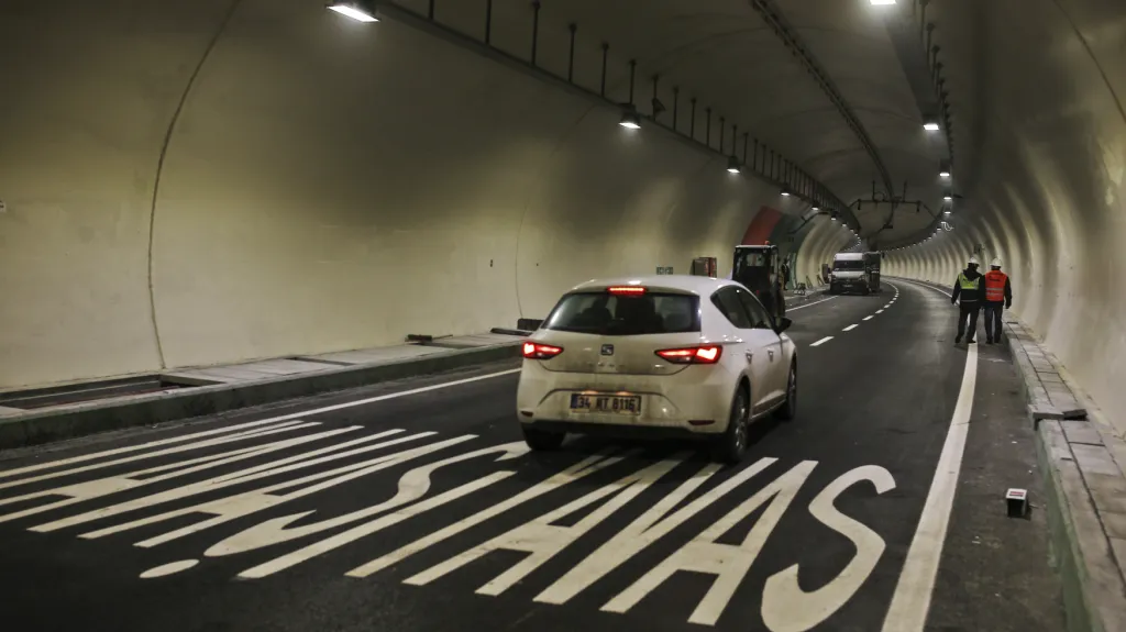 Nový tunel spojující evropskou a asijskou část Istanbulu