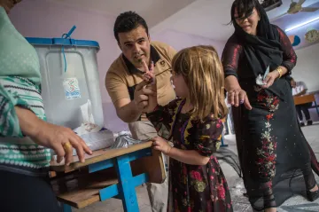 Obrazem z místa: Sporné referendum v Iráku nadchlo Kurdy, kteří chtějí nezávislost