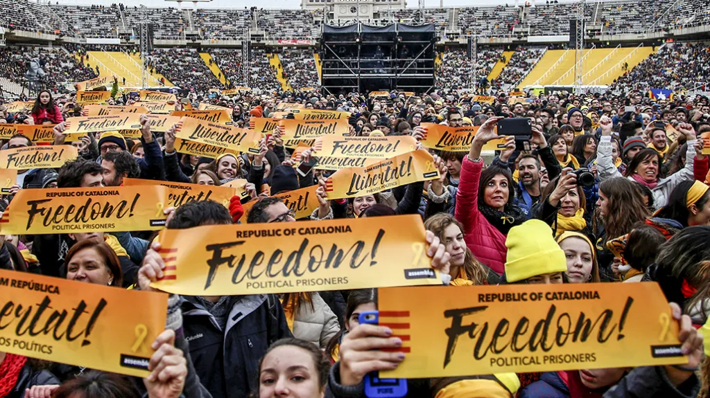 Koncert na podporu vězněných katalánských separatistů