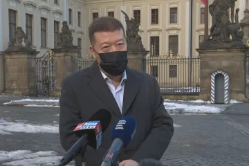 Předseda SPD Tomio Okamura jednal s prezidentem. Řešili pandemii i volební zákon