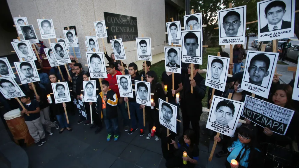 Smrt mexických studentů vyvolala protesty