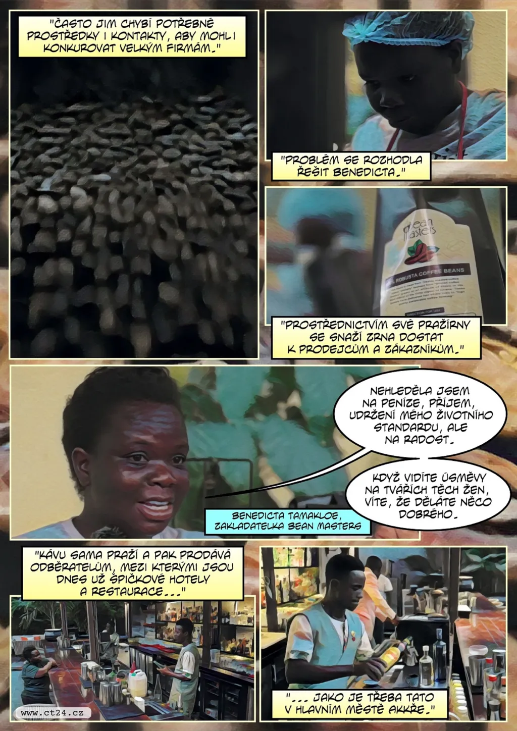 Ghana zaostává v produkci kávy