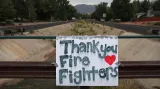 Poděkování hasičům v Colorado Springs