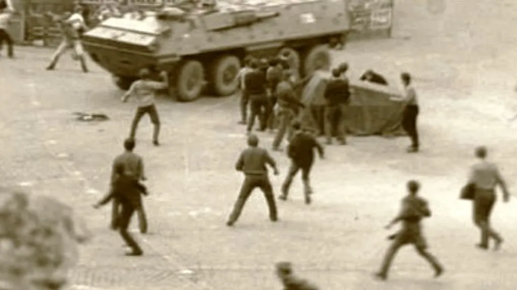 Protestní akce v srpnu 1969