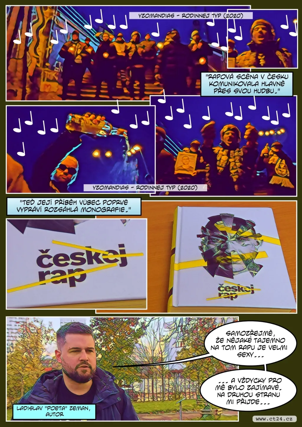 Nová kniha o českém rapu