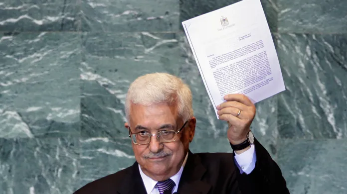 Abbásova loňská žádost o členství Palestiny v OSN