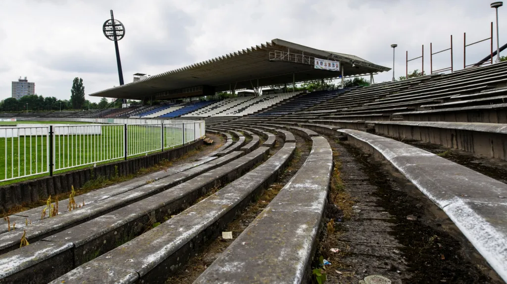Fotbalový stadion v Hradci Králové