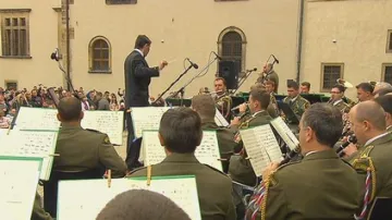 Koncert vojenské hudby