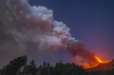 Nejvyšší aktivní evropská sopka Etna povyrostla o desítky metrů