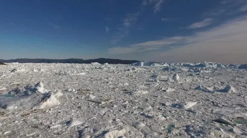 Grónské ledové pláně