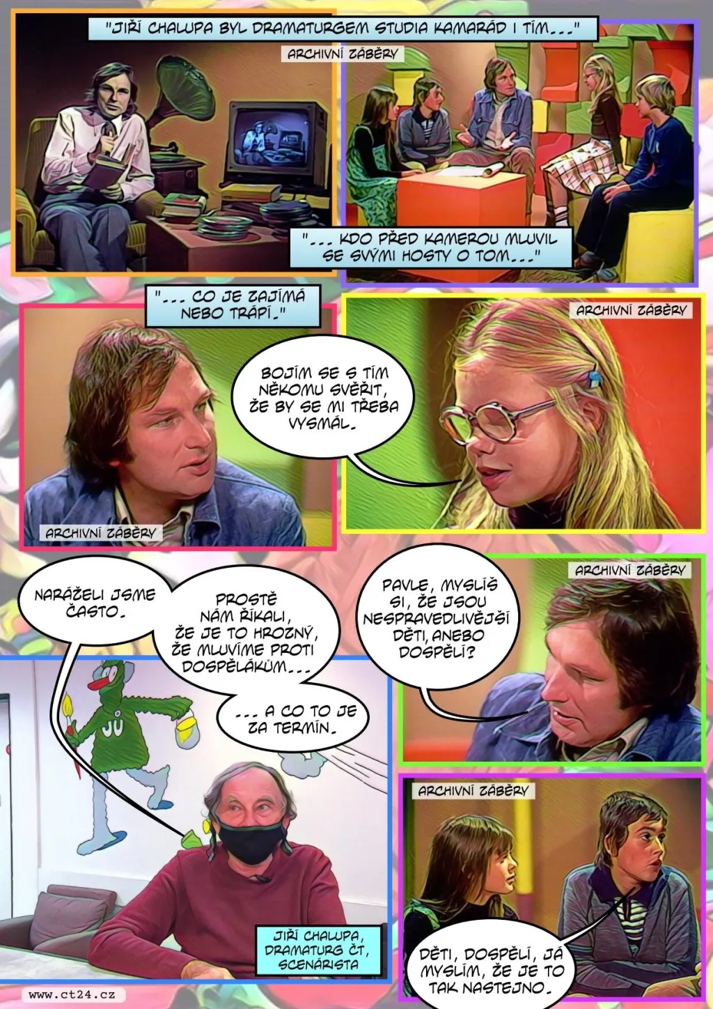 Čtyřicet let Studia Kamarád. Jů a Hele se objevují na obrazovkách České televize dodnes