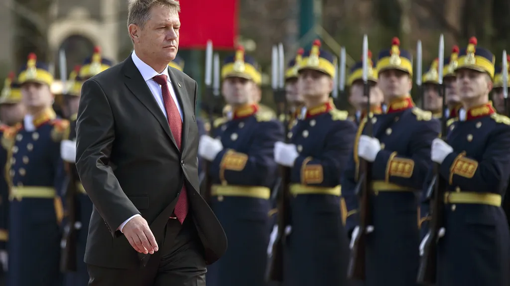 Rumunský prezident Klaus Iohannis se slavnostně ujal funkce