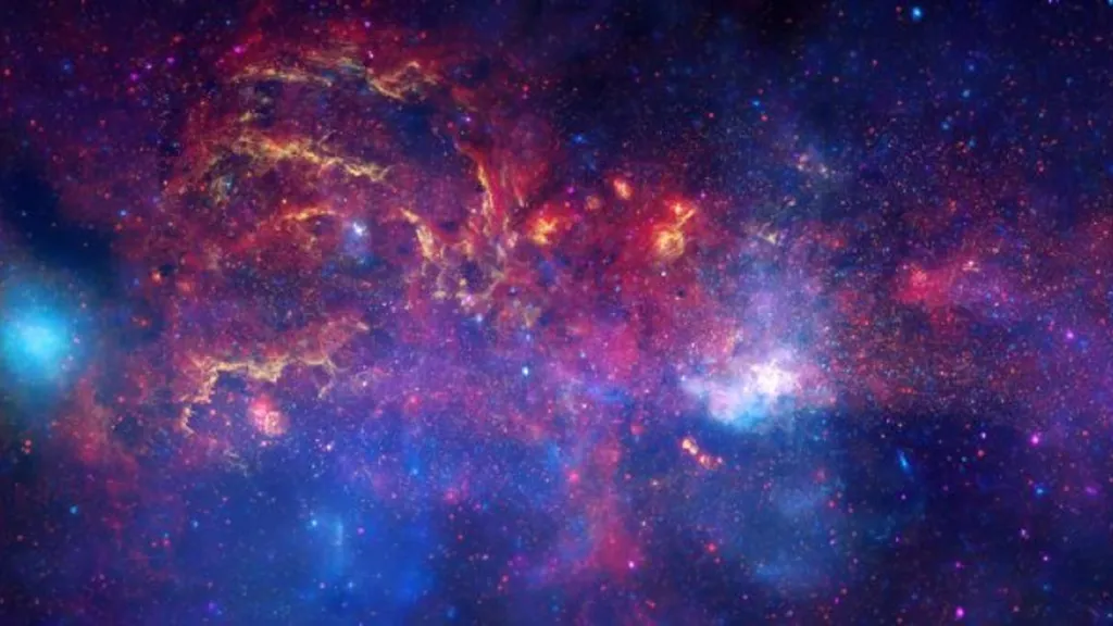 Centrum Mléčné dráhy z teleskopu Chandra