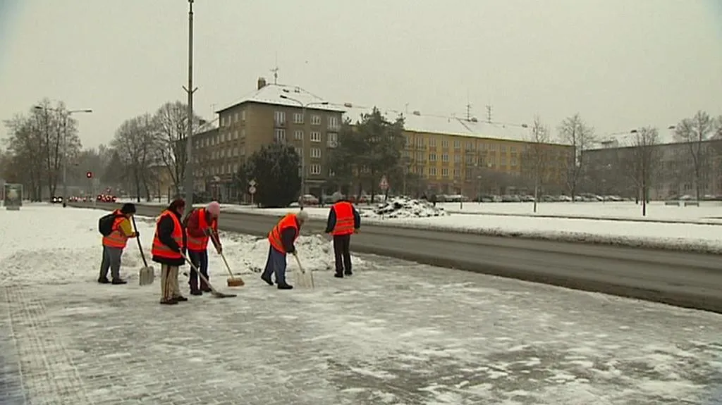 Odklízení při veřejné práci