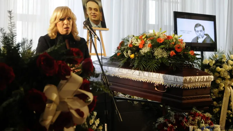 Pohřeb Ernesta Valka
