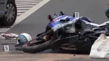 Nehoda motorkáře